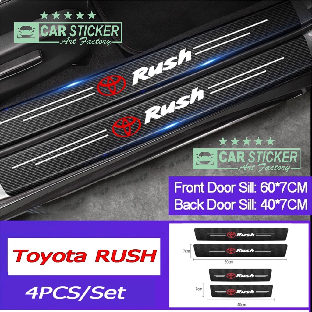 Jual Stiker Carbon D Toyota Rush Stiker Pelindung Anti Gores Bahan