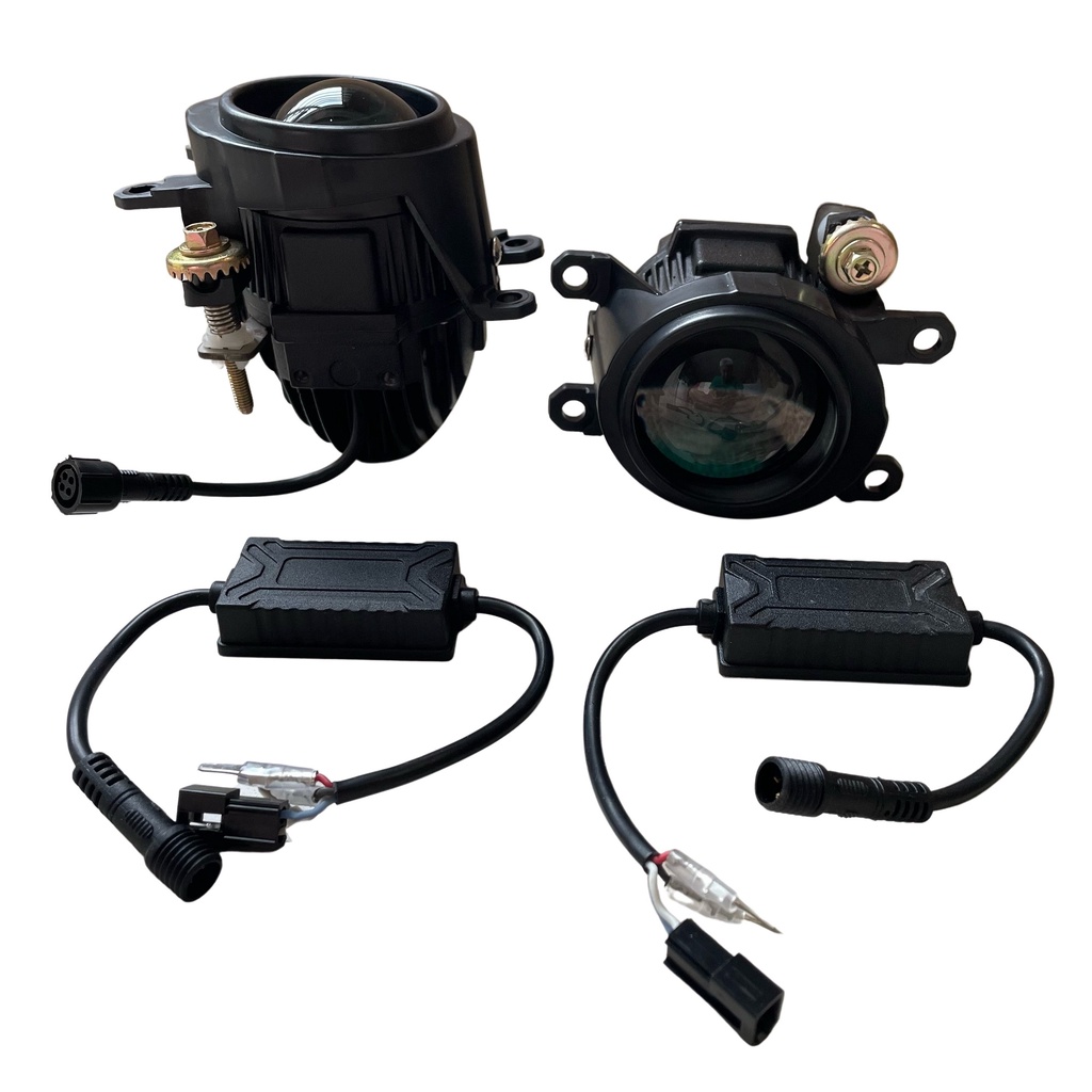 Jual Foglamp Projector Q8 Lensa LED Lampu Kabut Mobil Projie BiLED 2 ...