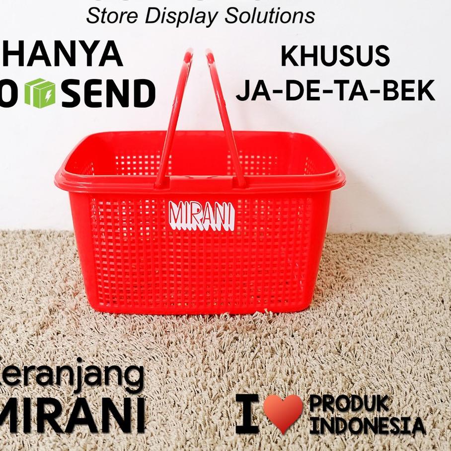 Jual Keranjang Belanja Mirani Minimarket Supermarket Swalayan Gojek Only Shopee Indonesia 9187