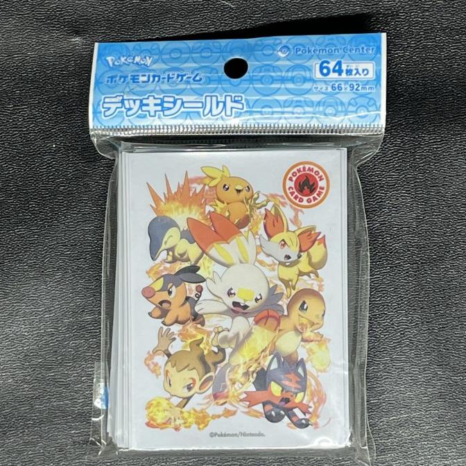 Jual POKEMON CENTER JAPAN FIRE STARTERS SLEEVE CHARMANDER CYNDAQUIL