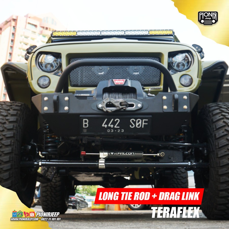 Jual Teraflex HD Rear Adjustable Track Bar Jeep Wrangler JL 0