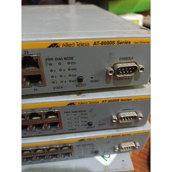 Jual AT 8000S 24 port plus 2 port gigabit plus 2 sfp | Shopee Indonesia