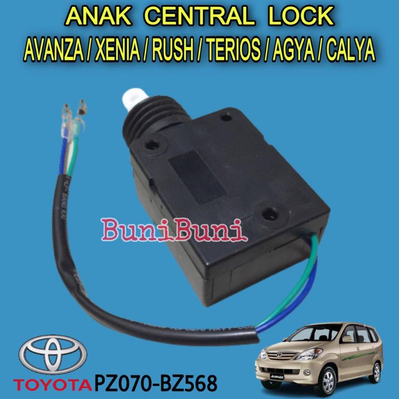 Jual ANAK CENTRAL LOCK AVANZA / Modul Sentral Lock Mobil Avanza Xenia ...
