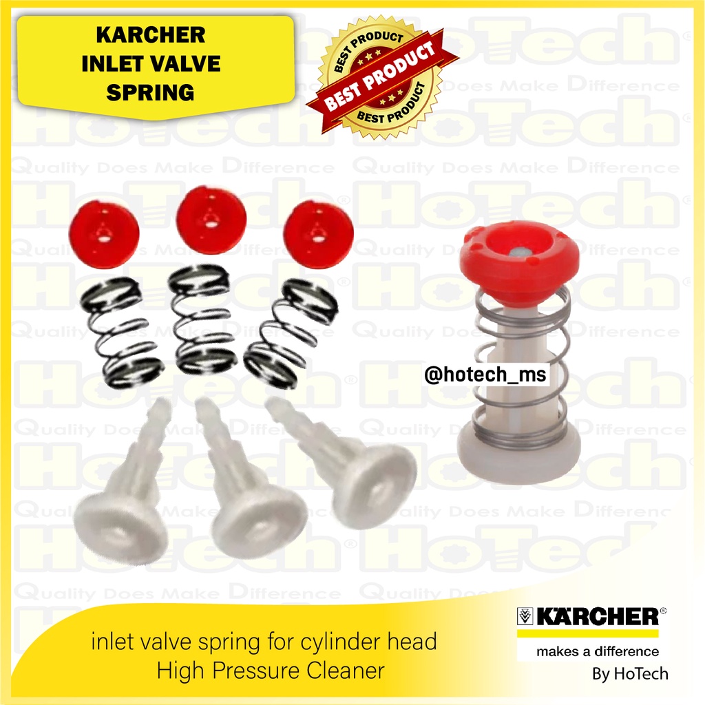 Jual KARCHER INLET VALVE SPRING | HEAD CLEANING HIGH PRESSURE WASHER ...
