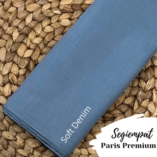Hijab Paris Premium Voal Lembut Denim Soft