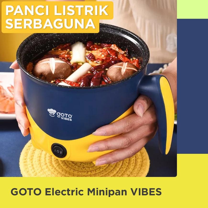 Jual ♔ Goto Vibes Electric Pan Panci Listrik Elektrik Serbaguna