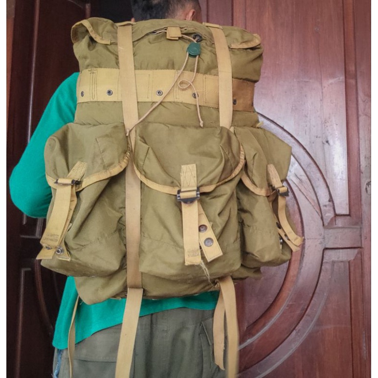 Jual TAS RANSEL MILITER ORIGINAL BUATAN AMERIKA JATAH TENTARA TAHUN