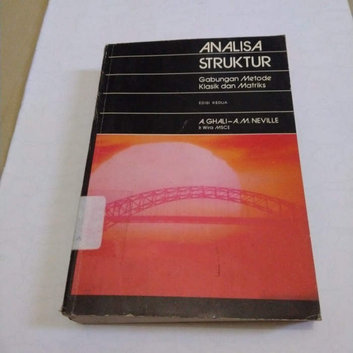 Jual Buku Analisa Struktur Gabungan Metode Klasik Dan Matriks Shopee Indonesia 2426