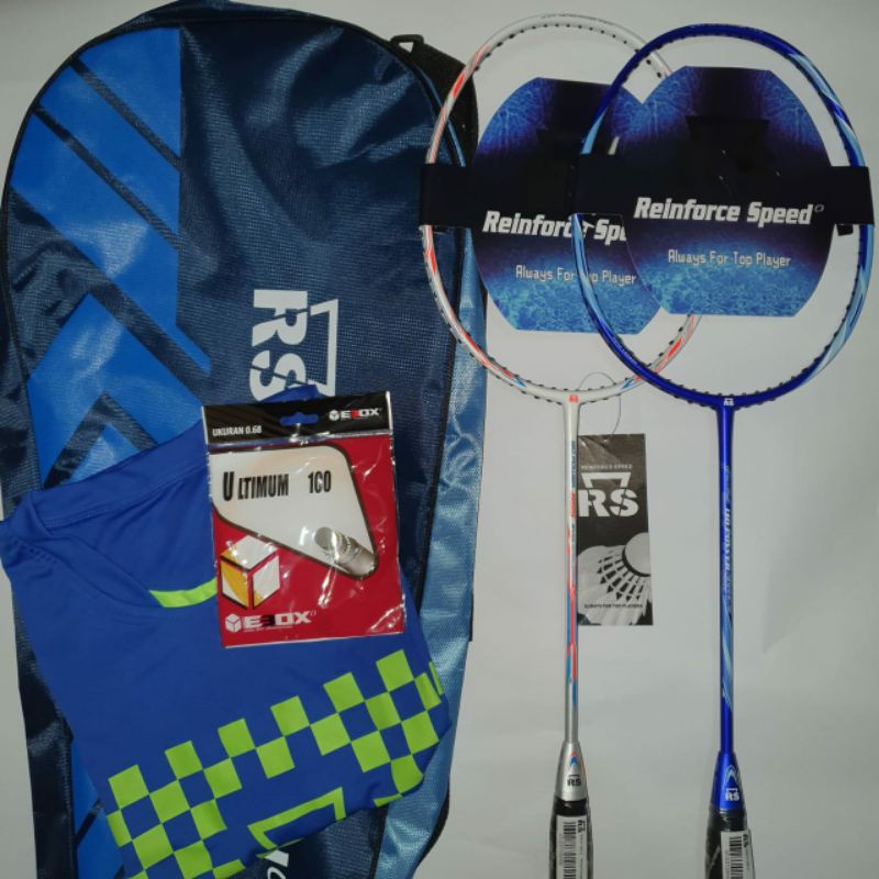 Jual Raket Badminton RS Iso Power 555 666 EVO 100% Original | Shopee ...