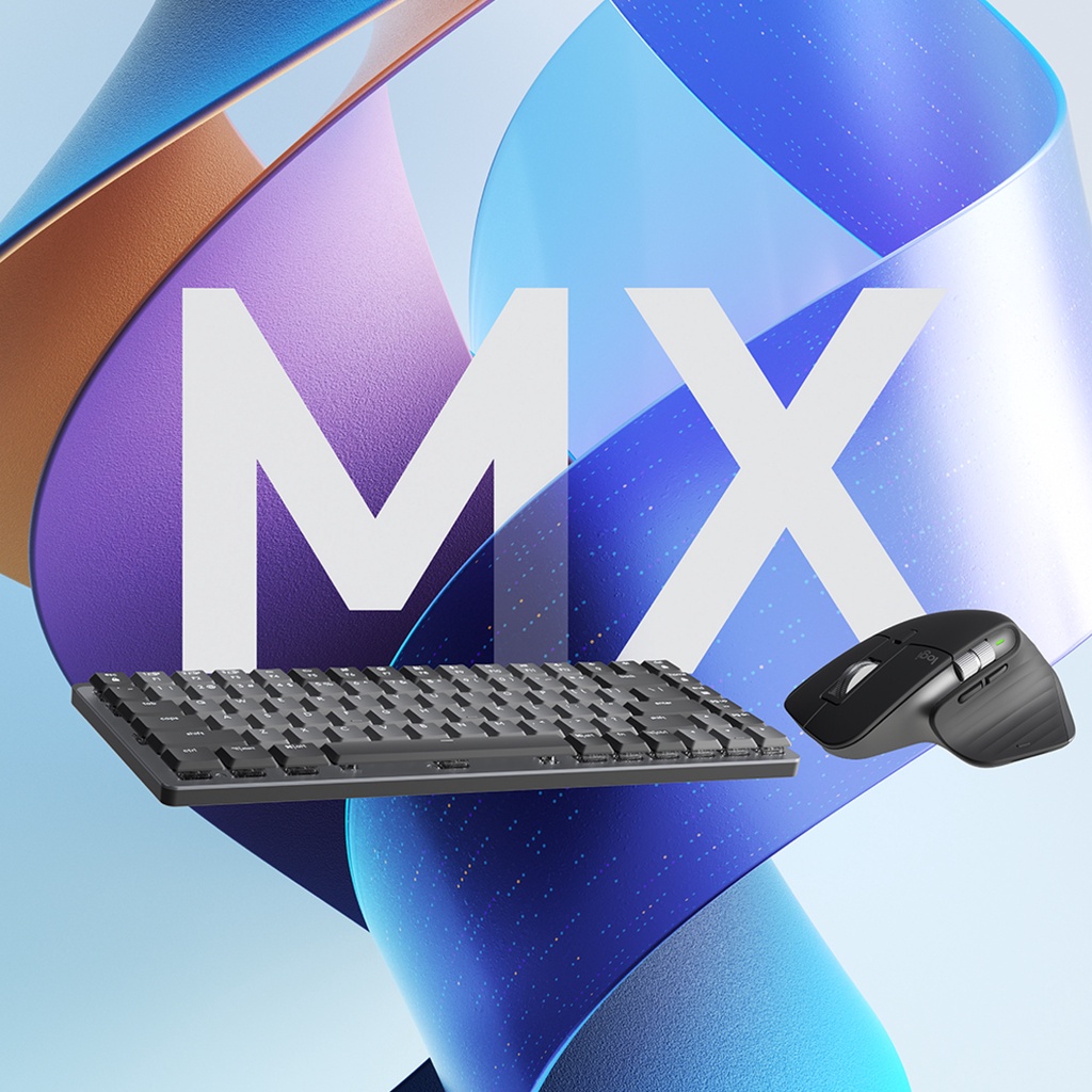 [BUNDLING] Logitech MX Mechanical Mini Tactile Keyboard Wireless Bluetooth Backlit & MX Master 3S Mouse (9)