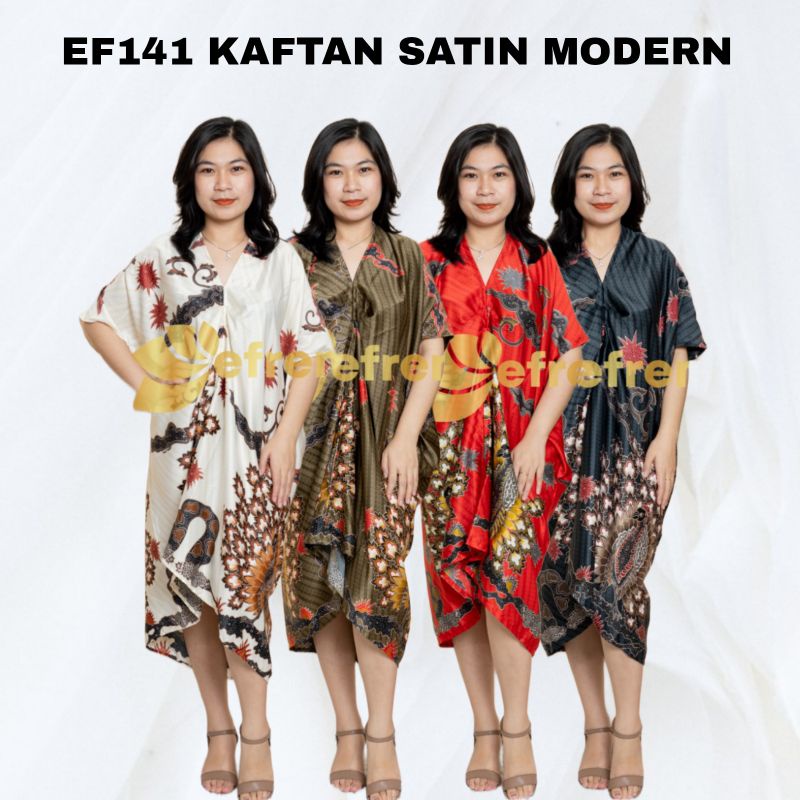 Jual Kaftan Jumbo Kaftan Super Jumbo Kaftan Batik Satin Kaftan Batik