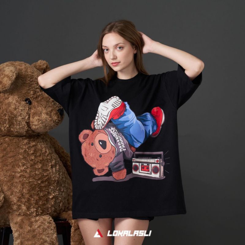 Jual Paranoise Teddy Bboy Tee ORIGINAL Limited Edition | Shopee Indonesia