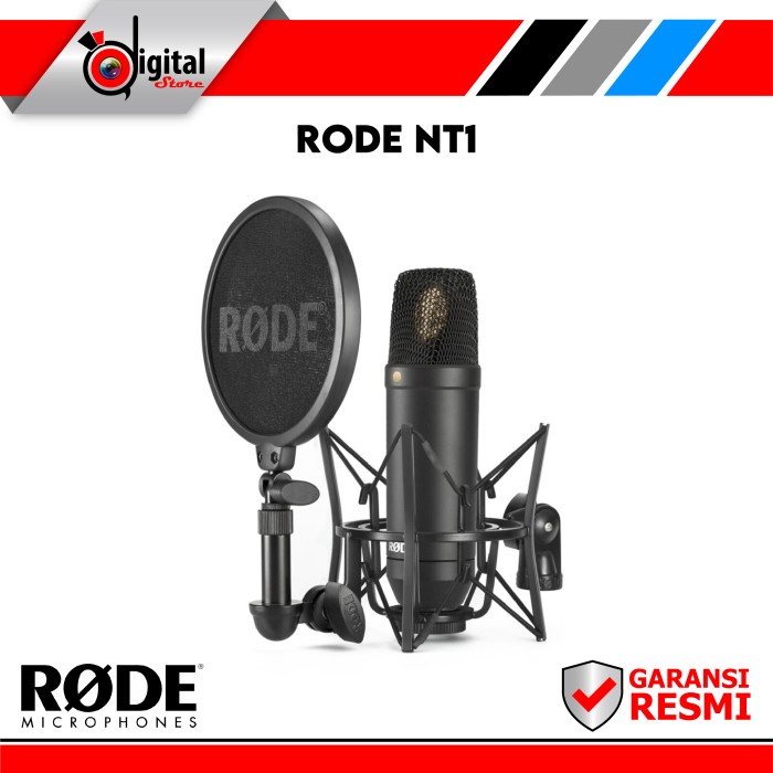 Jual RODE NT1 KIT CARDIOID CONDENSER MICROPHONE ORIGINAL #ORIGINAL ...