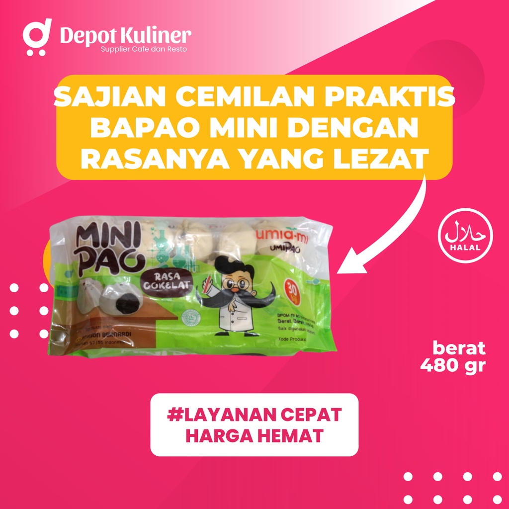Jual Minipao Umia-mi Umipao Aneka Rasa 480gr Bapao Mini | Shopee Indonesia