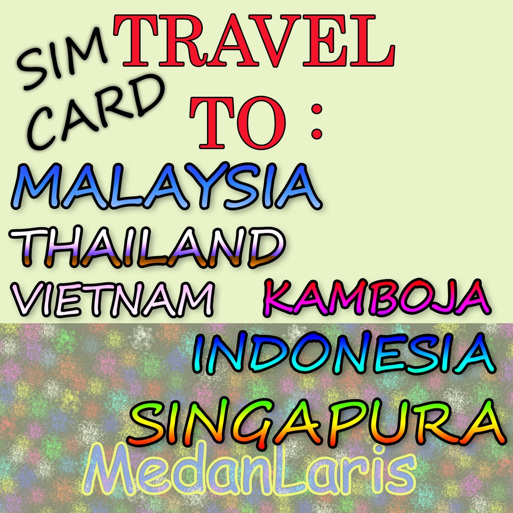 Jual Sim Card Travel Luar Negeri Kartu Online Liburan Abroad