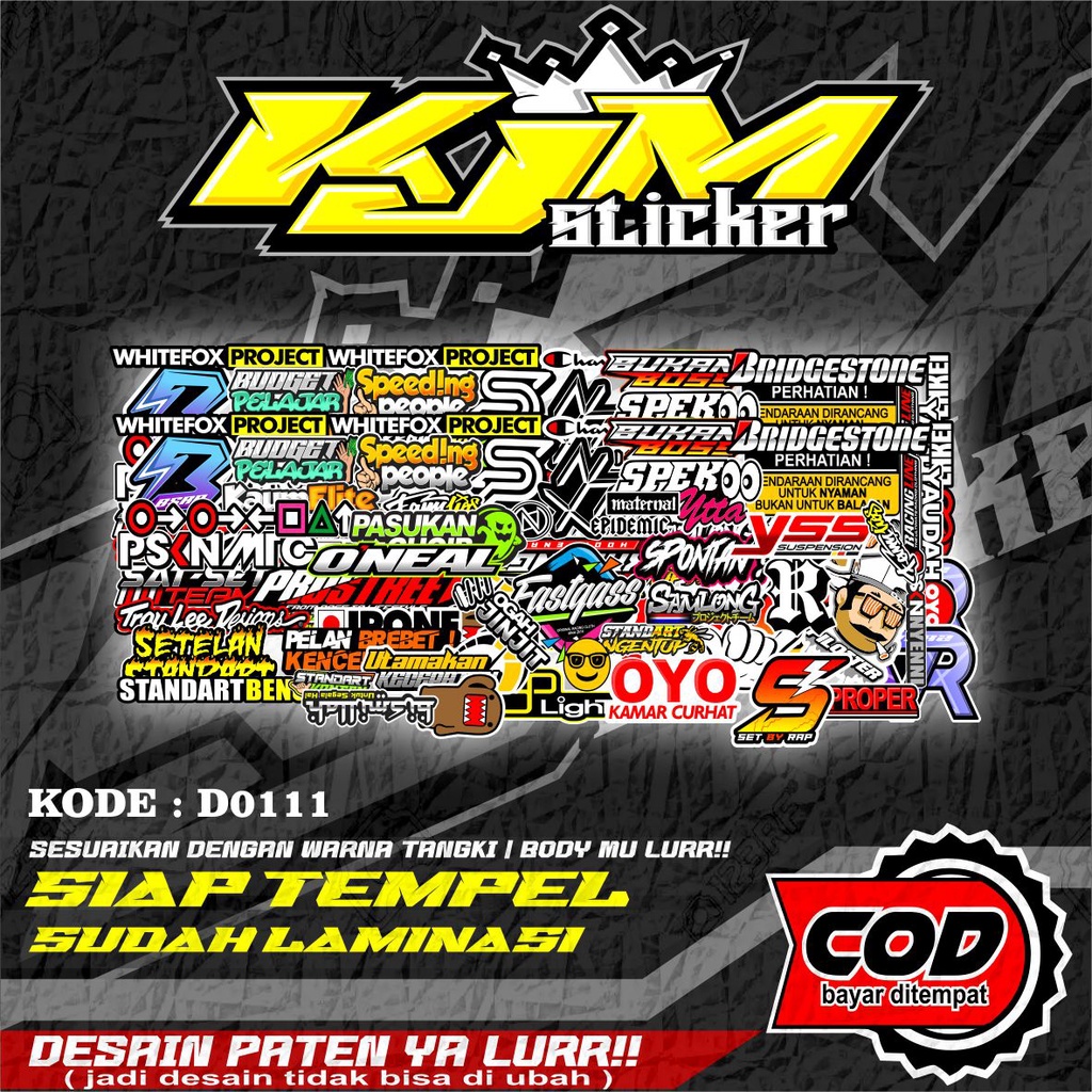 Jual STICKERPACK YANG LAGI RAME DAN MENARIK (BUNUS LAMINASI) | Shopee ...