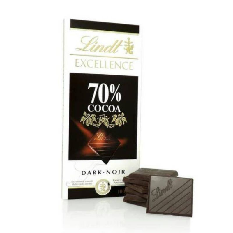 Jual Lindt Chocolate Excellence 70 Dark 100gr Shopee Indonesia