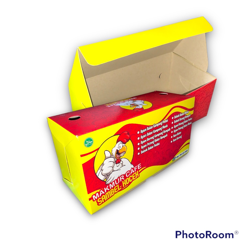 Jual Kemasan Ayam Geprek | Dus Roti Gembong | Box Nasi Serbaguna ...