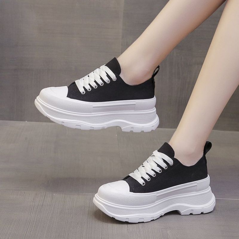 Jual SN922 - Sepatu Sneaker Sol Tinggi Fashion Wanita | Shopee Indonesia