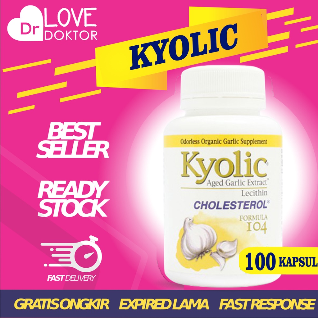 Jual KYOLIC LECITHIN CHOLESTEROL FORMULA 104 ANTIOKSIDAN KOLESTEROL