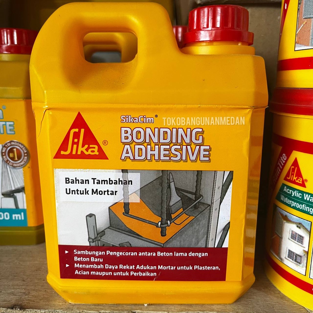 Jual SIKA BONDING ADHESIVE 900 ML LEM SAMBUNGAN BETON Shopee Indonesia