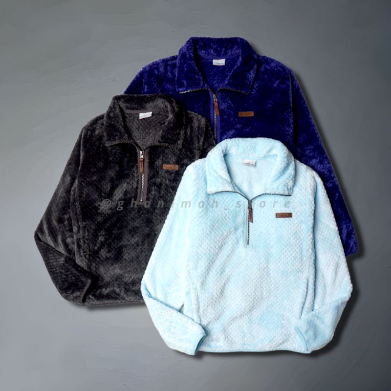 Columbia Girls Fire Side Giacca In Pile Sherpa Con Cerniera - Calda E Morbida Per Bambine E Ragazze