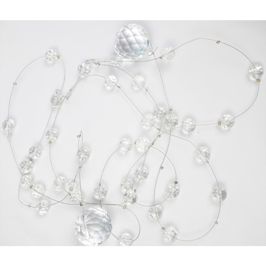 Jual Crystal Bead String Ronce Kaca Juntai Hiasan Gantung Dekorasi ...