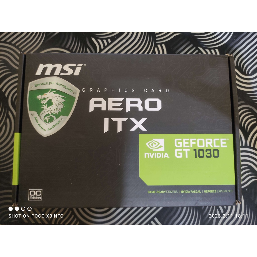 Jual VGA Nvidia Geforce GT 1030 2GB OC MSI Aero ITX | Shopee Indonesia