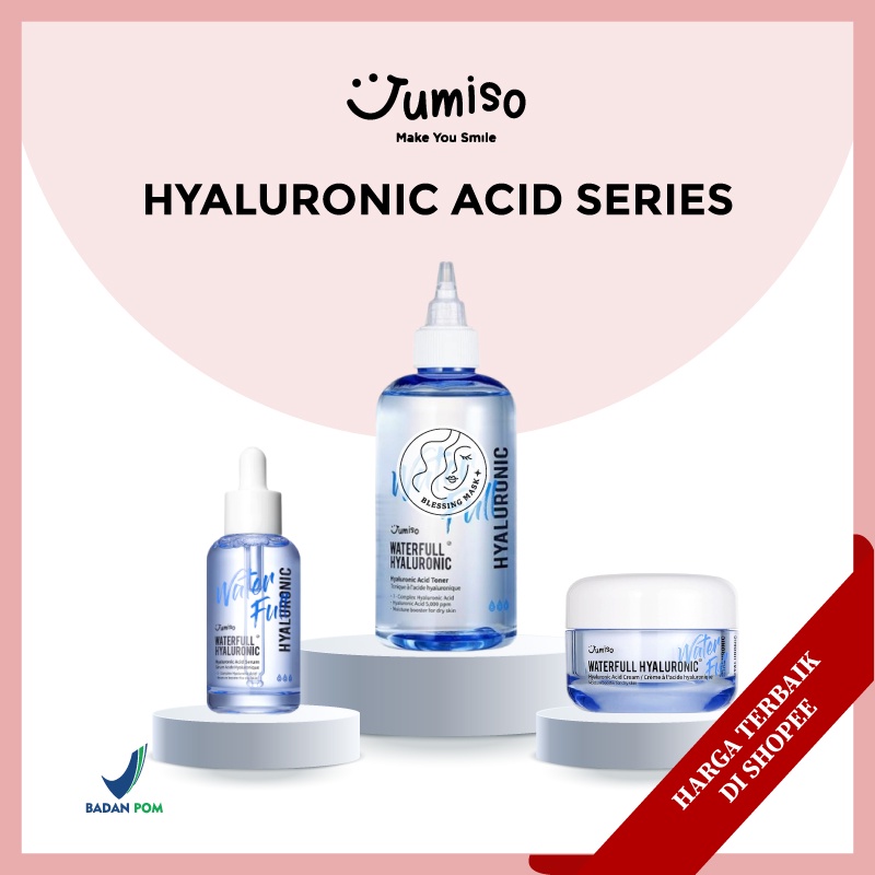 Jual Jumiso Waterfull Hyaluronic Acid Cream 50mL Toner 250mL Serum