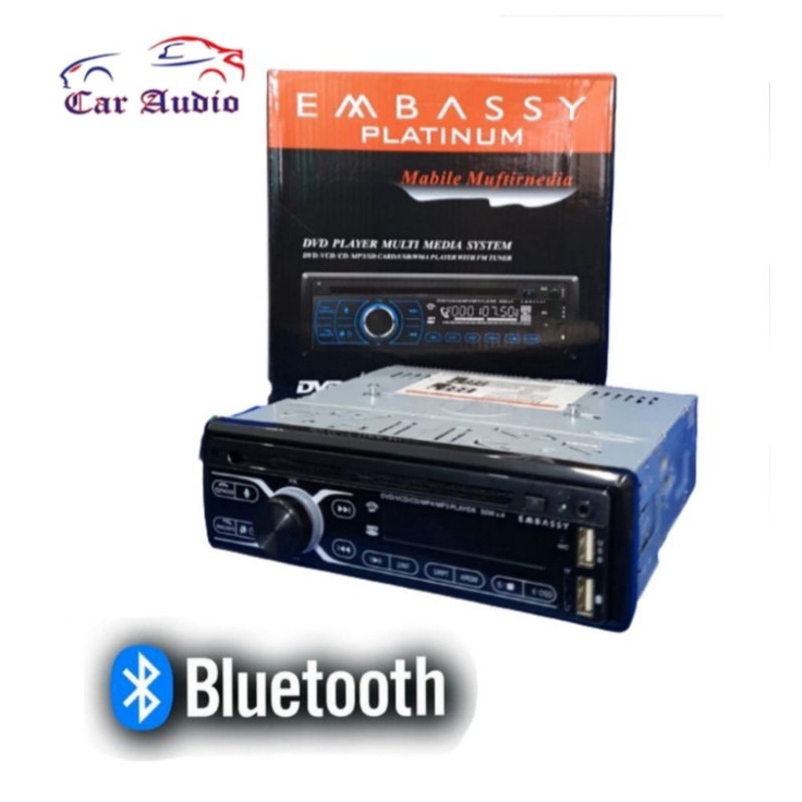 Jual DVD MOBIL SINGLE DIN DVD ROCKGATE BLUETOOTH VCD USB RADIO TAPE ...