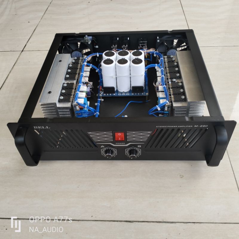 Jual Power amplifier Spek balap 2U 20CM Tanpa travo full fiture pcb