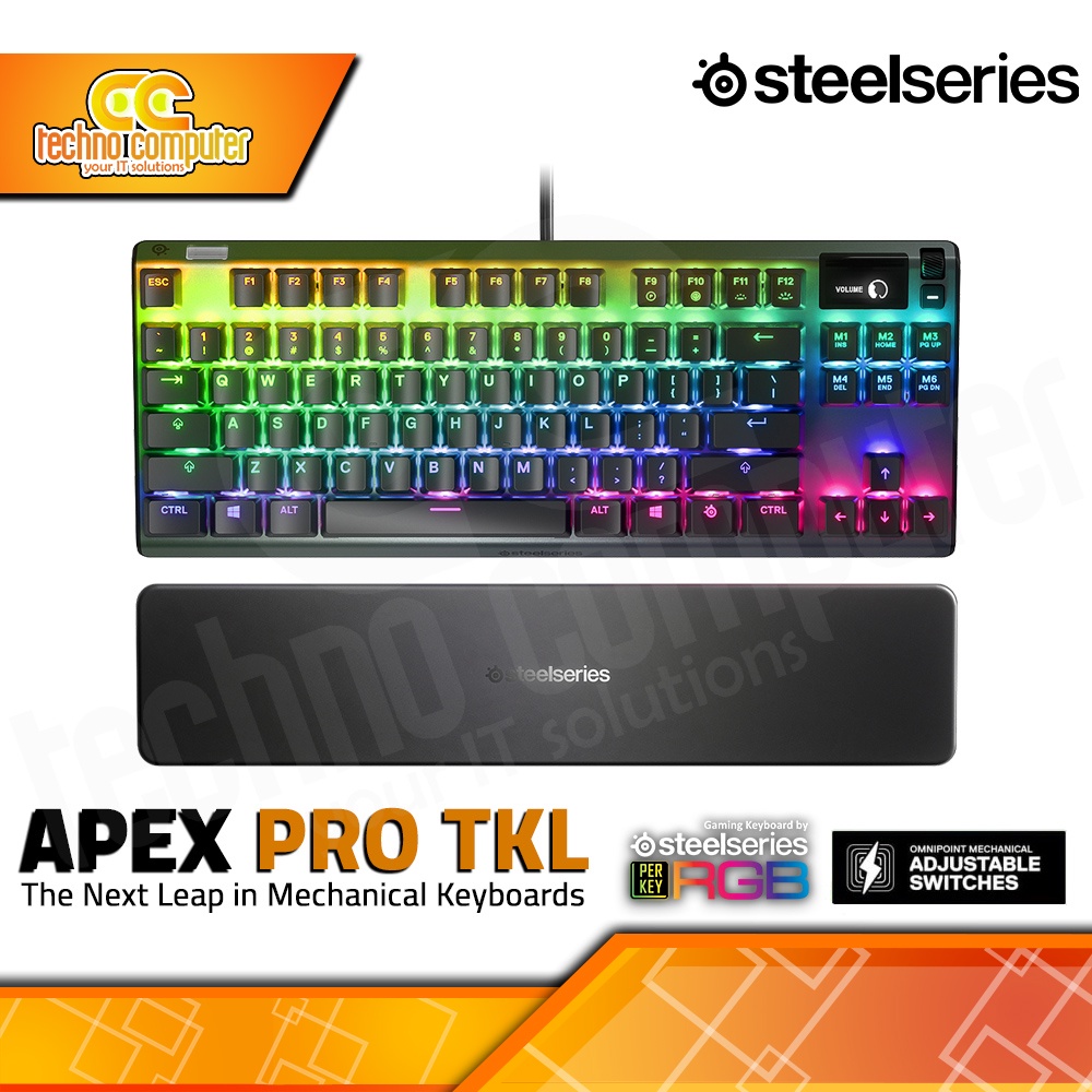 Jual STEELSERIES APEX Pro TKL Mechanical - Gaming Keyboard | Shopee ...