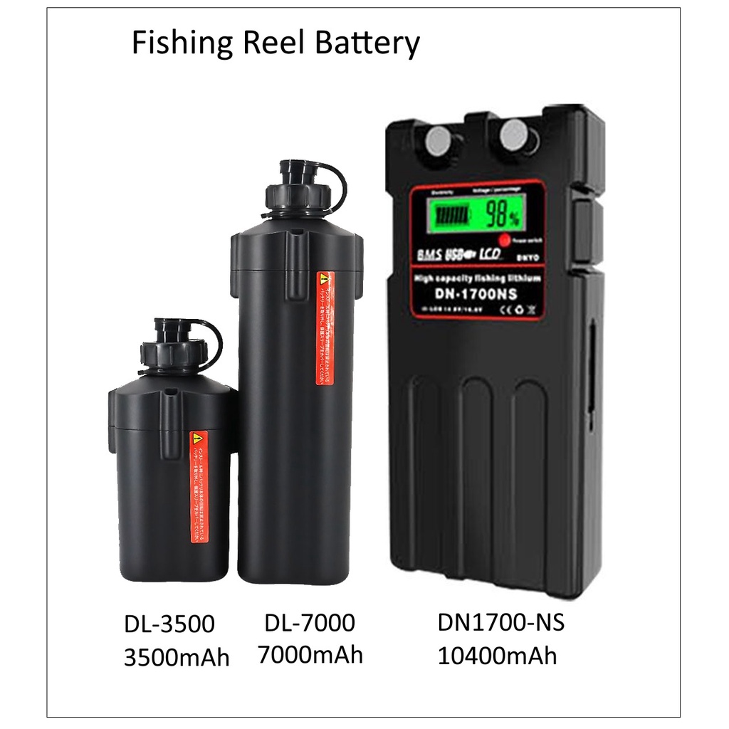 Jual Portable Lithium Battery Electric Reel Shimano Seaborg Beast ...