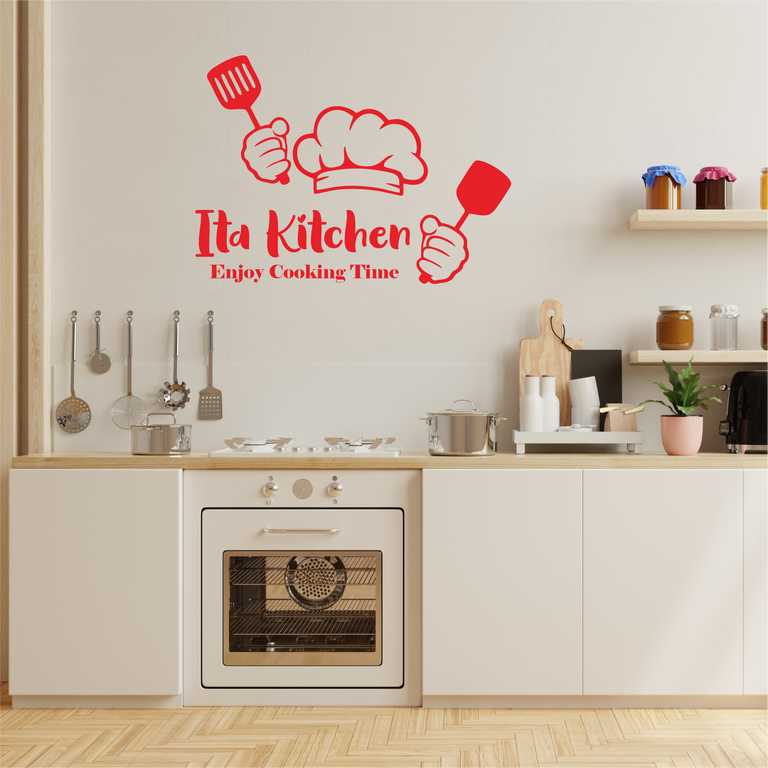 Jual PROMO WALL STICKER QUOTE MOTIVASI MOM'S KITCHEN BISA CUSTOME NAMA ...