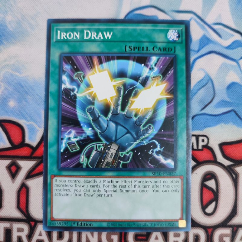 Jual yugioh iron draw sr10 common original | Shopee Indonesia