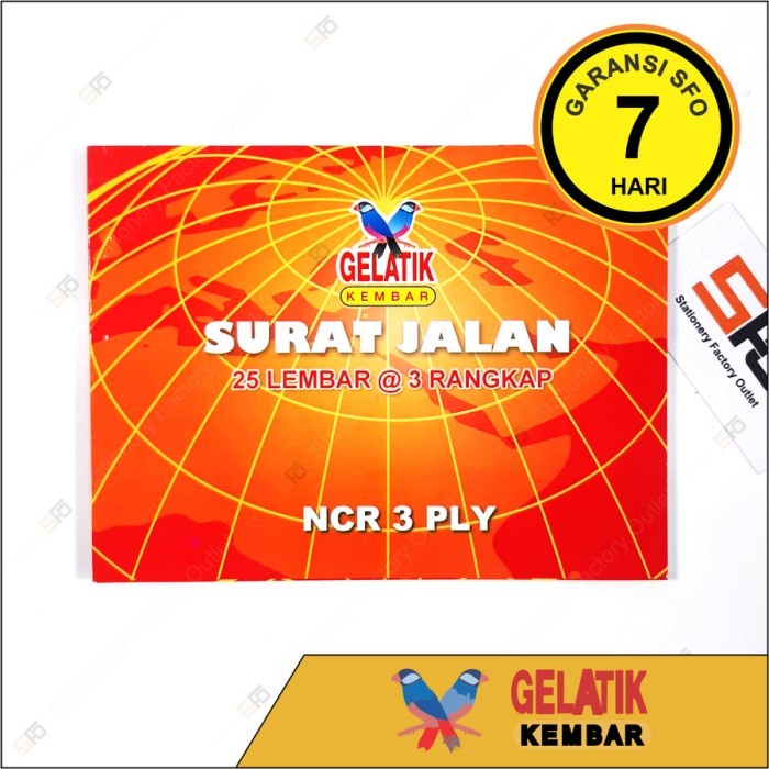Jual Surat Jalan Gelatik Kembar 3 Rangkap NCR 3 Ply | Shopee Indonesia