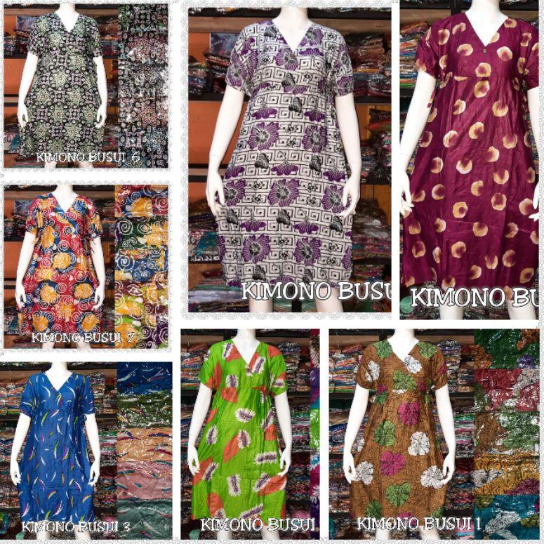 Jual BEST SELLER KAREEN DRESS / KIMONO DASTER DASTER BUSUI TALI SAMPING
