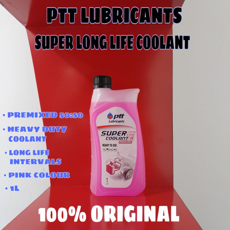 Jual PTT LUBRICANTS SUPER LONG LIFE COOLANT 1L PREMIXED 50:50 AIR ...