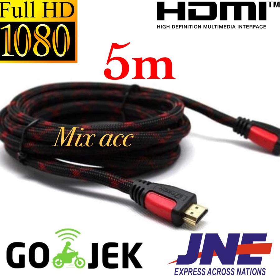 Jual Kabel Hdmi M Serat Jaring Hdmi To Hdmi M P V D Hq Shopee Indonesia