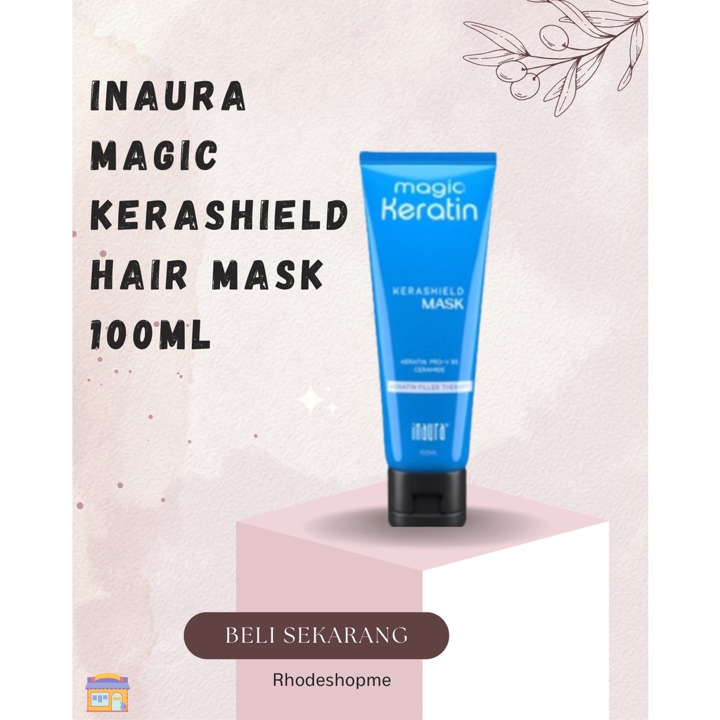 Jual INAURA Magic Kerashield Hair Mask 100ml | Shopee Indonesia