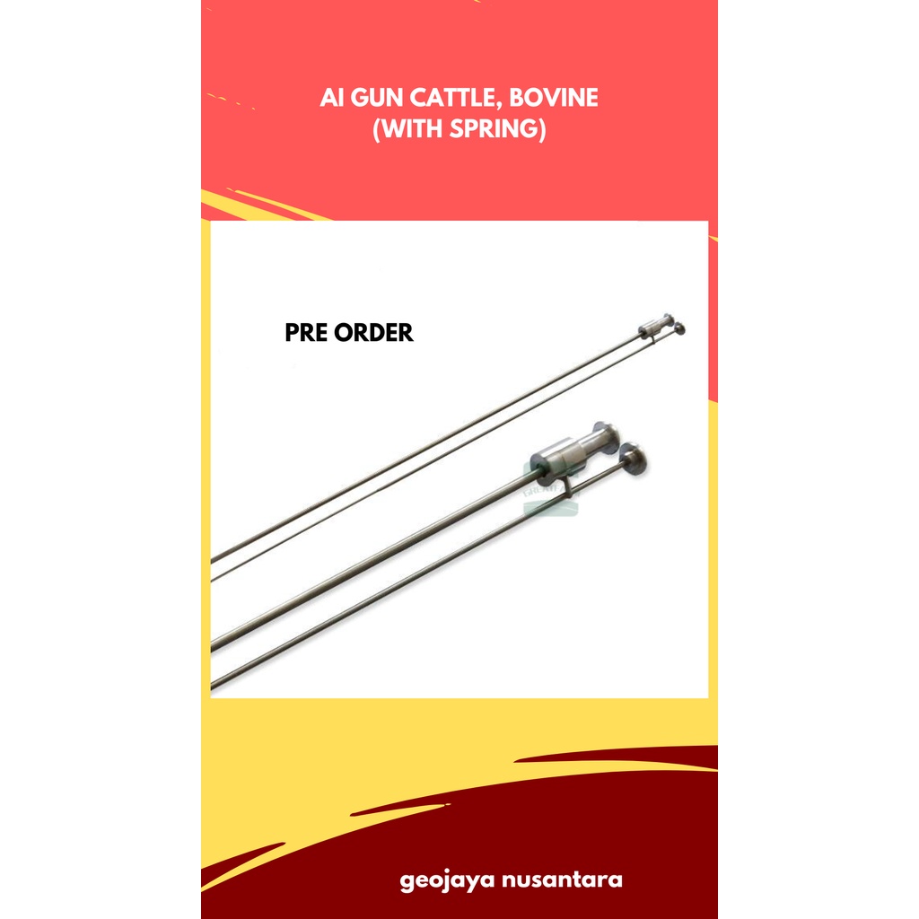 Jual AI GUN CATTLE, BOVINE (With spring) | Shopee Indonesia