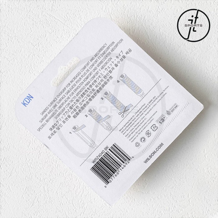 Overgrips Wilson Pro Soft Black - Zona De Padel