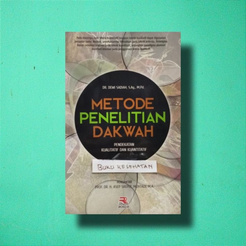 Jual BUKU ( METOPEN) MEOTODE PENELITIAN DAKWAH, ORIGINAL | Shopee Indonesia