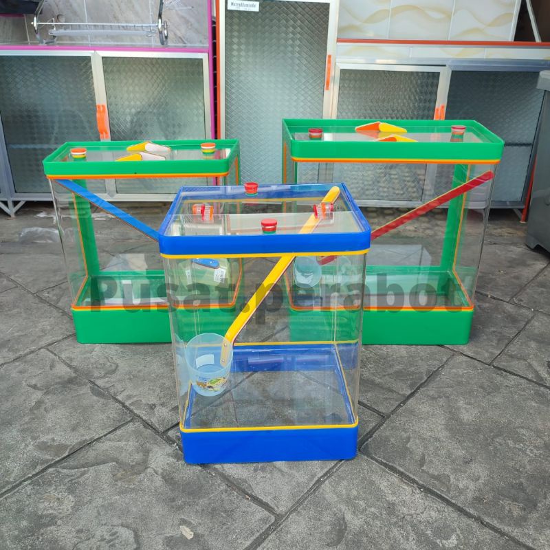 Jual Aquarium Es Kelapa Acrylic Es Buah Gayung Liter Besar Dan Kecil Shopee