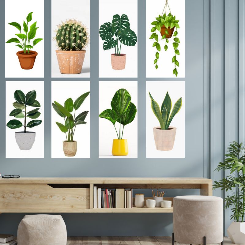 Jual HIASAN DINDING WALL DECOR AESTHETIC MINIMALIS DAUN MONSTERA ...