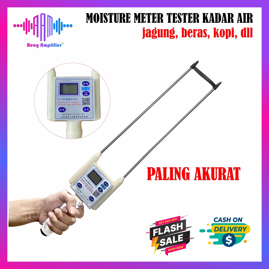 Jual Grain Moisture Meter (Tester kadar air jagung, beras, kopi, dll
