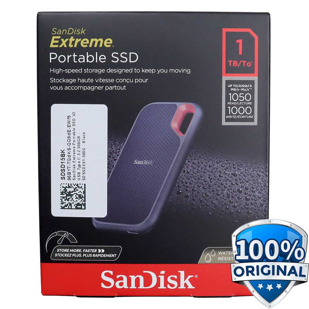 Jual SSD External SanDisk Extreme Portable Storage SanDisk SSD