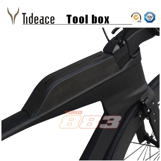 Jual Tool Box Tas Sepeda Top Tube Frame Bag simpan energy bar | Shopee ...