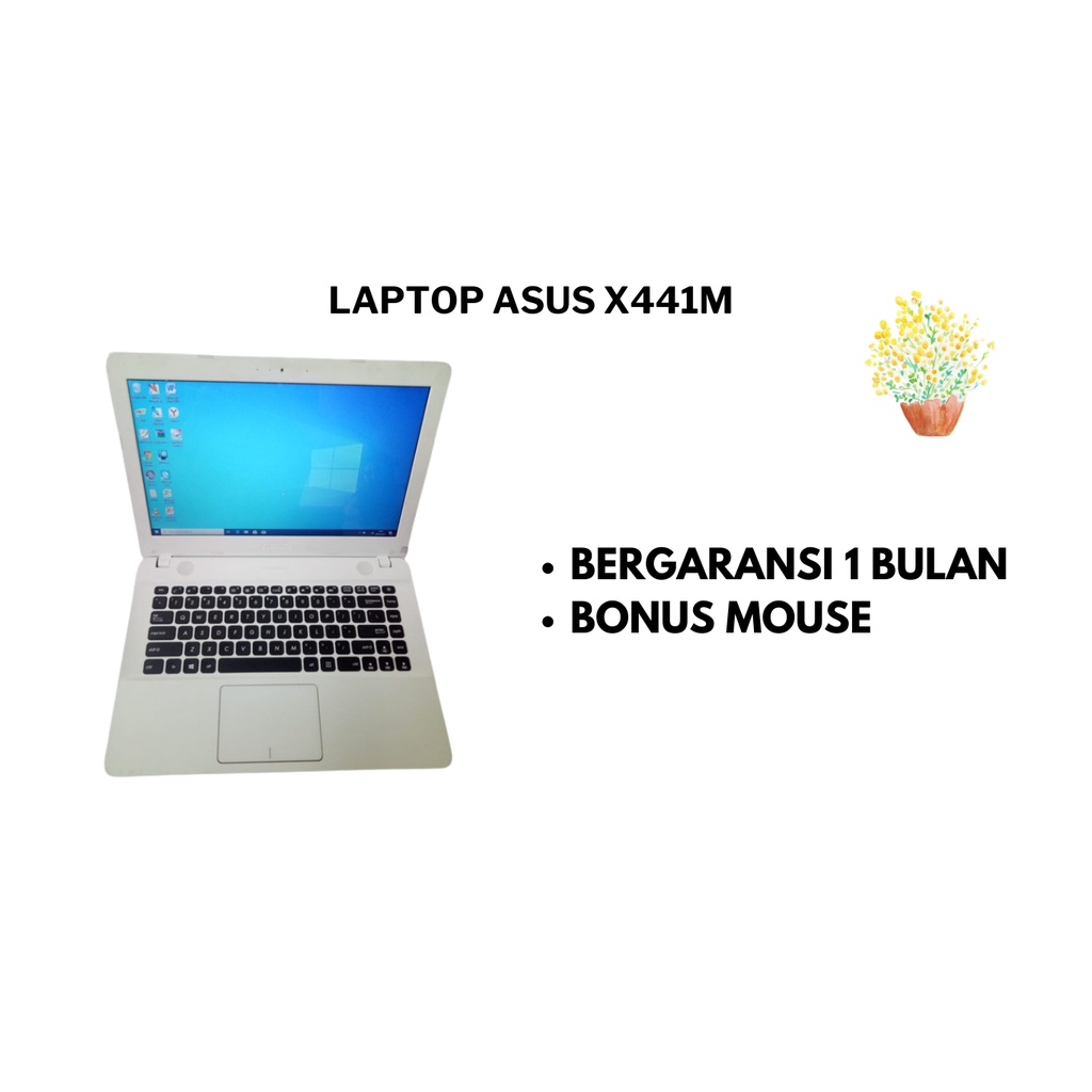 Jual LAPTOP ASUS X441M INTEL CELERON N4000,,LAPTOP BEKAS MULUS,LAPTOP