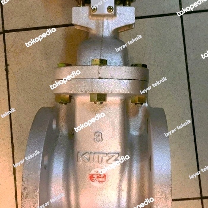 Jual Laku Gate Valve Kitz 3Inch 10K Shopee Indonesia